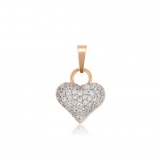 Apzeltīts kulons - SIRSNIŅA